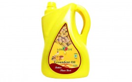 Long Live Groundnut Oil   Plastic Jar  5.250 litre